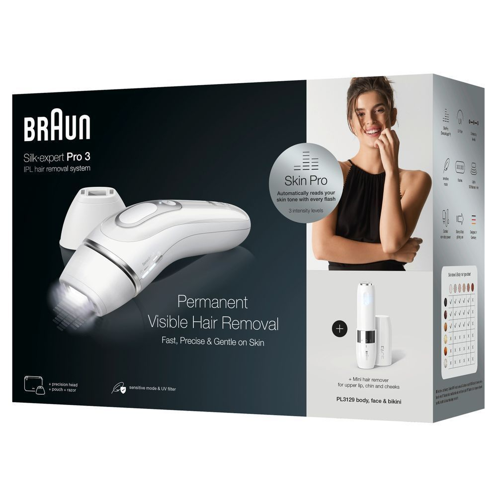 Braun Personal Care Silk-Expert Pro 3 PL3129 IPL-Haarentfernungsgerät 