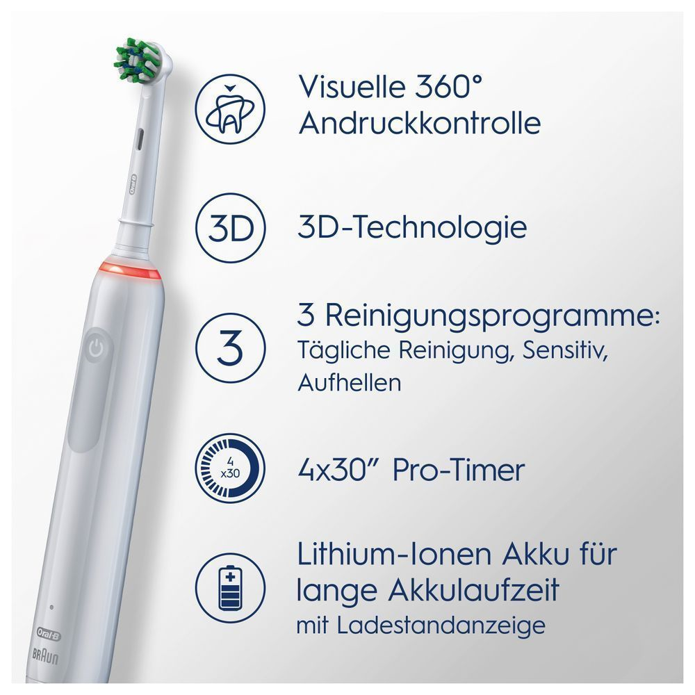 Oral-B PRO 3 3500 Elektrische ZahnbürsteDesign Edition 