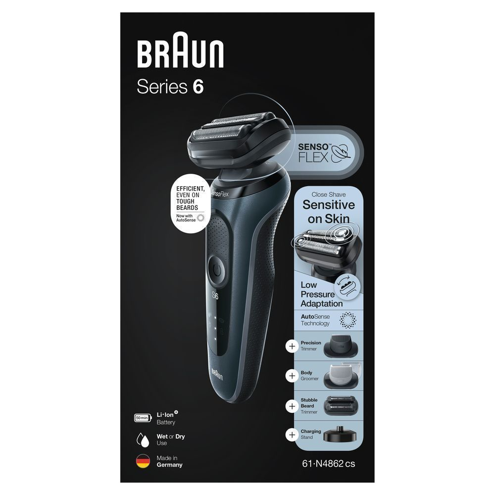 Braun Personal Care Series 6 61-N4862cs Elektrorasierer 