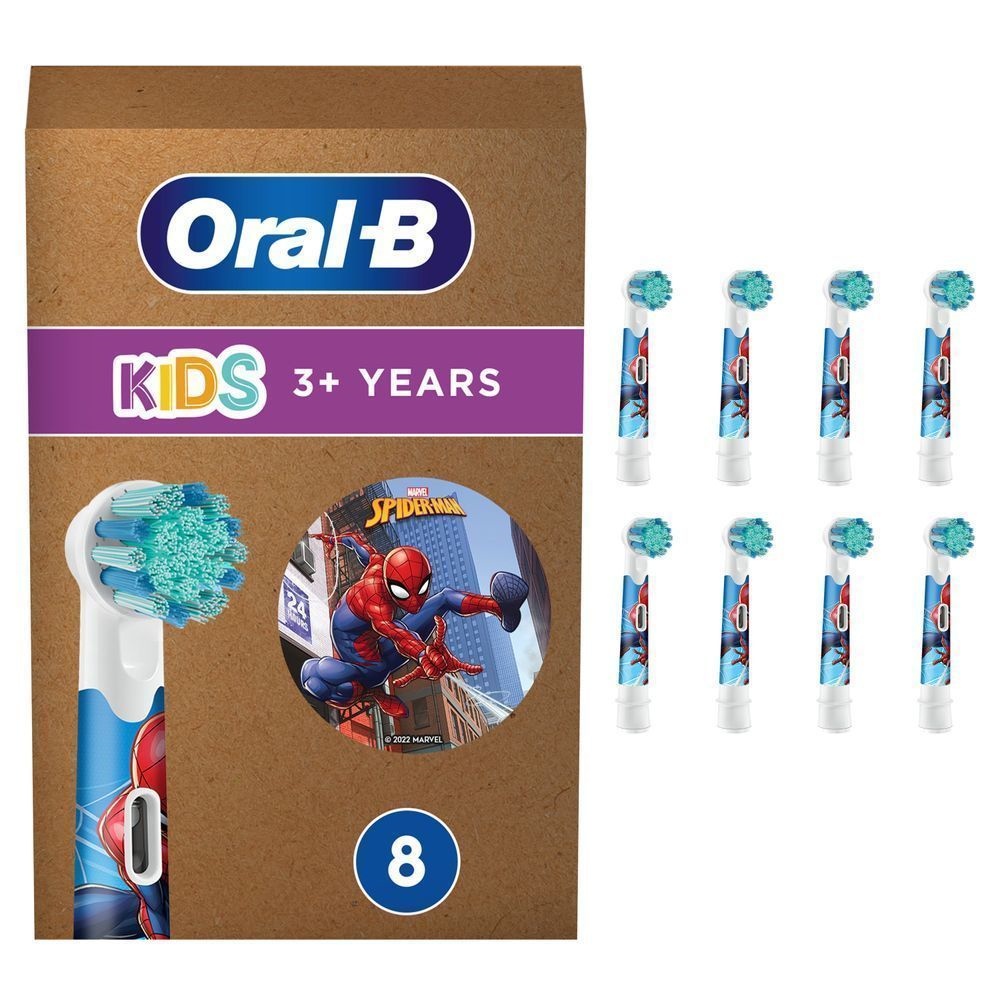 Oral-B Kids Spiderman Aufsteckbürsten 8er 