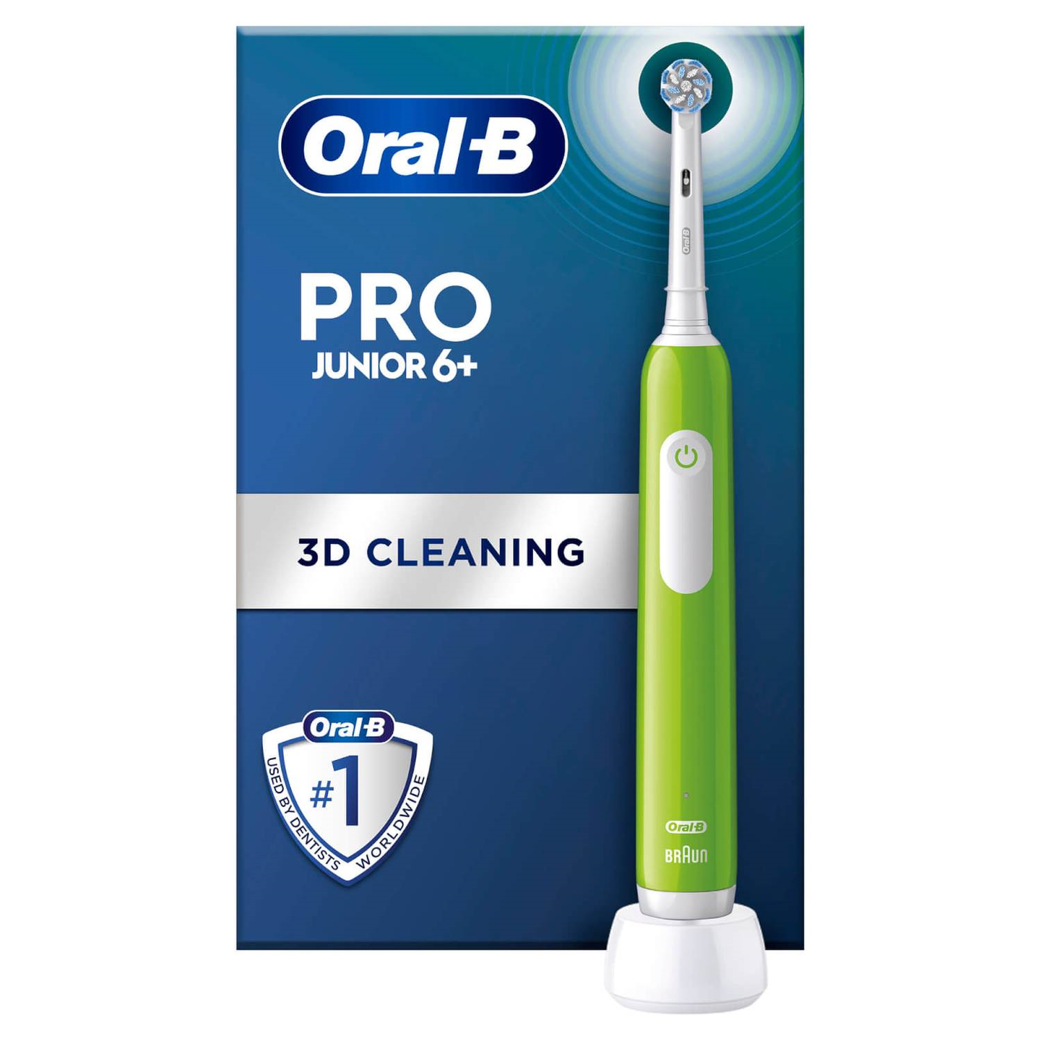 Oral-B Elektrische Zahnbürste Pro Junior Base Green 