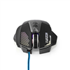 GMWD200BK Gaming Mouse Rechtshändig | 1.50 m | LED Verdrahtet | 800 / 1200 / 1600 / 2400 dpi | Einstellbar DPI 