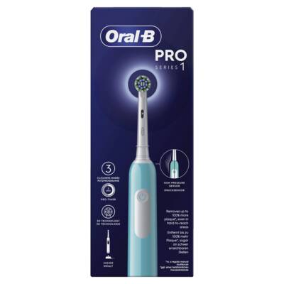 Oral-B Pro 1 Cross Action Elektr. Zahnbürste Caribbean Blue 