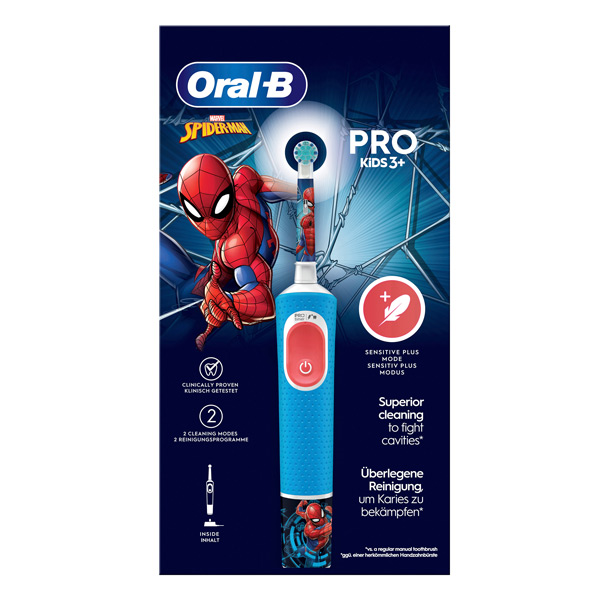 Oral-B Vitality Pro 103 Kids Spiderman + Reiseetui 