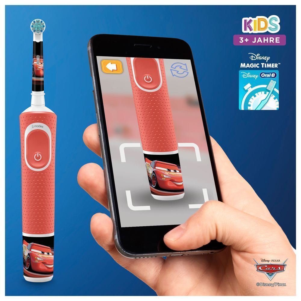 Oral-B Kids Cars Elektrische Kinderzahnbürste Red 