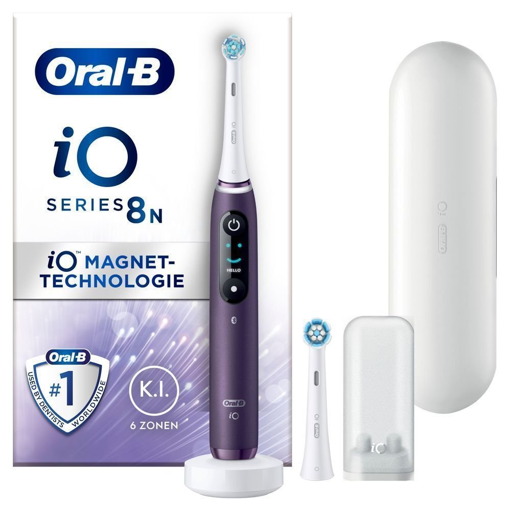 Oral-B iO 8 Elektrische Zahnbürste Violet Ametrine 