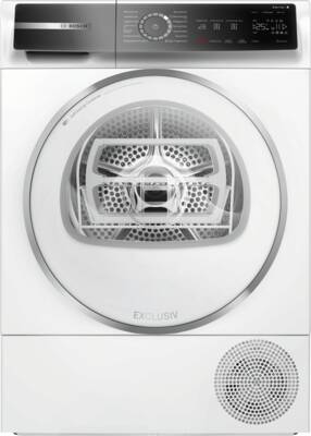 Bosch WQB245B90 Serie 8 Wärmepumpentrockner 9kg weiß,Selbstreinigender Kondensator,
