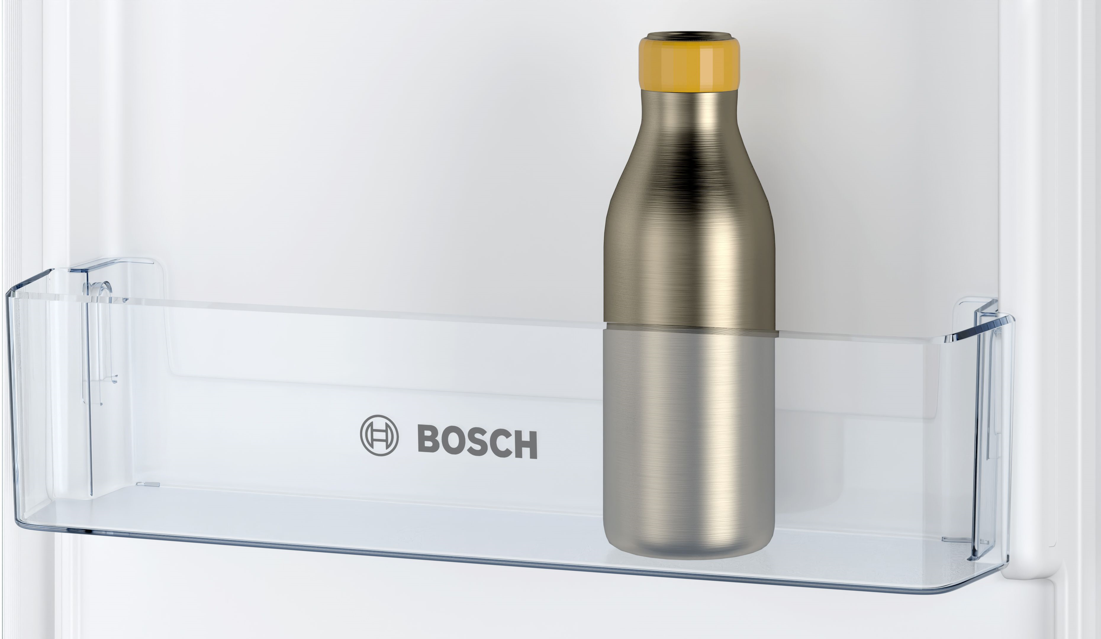 Bosch KIV87NSE0 Serie 2  Einbau-Kühl-Gefrier-Kombination mit Gefrierbereich unten,177.2 x 54.1 cm, Schleppscharnier