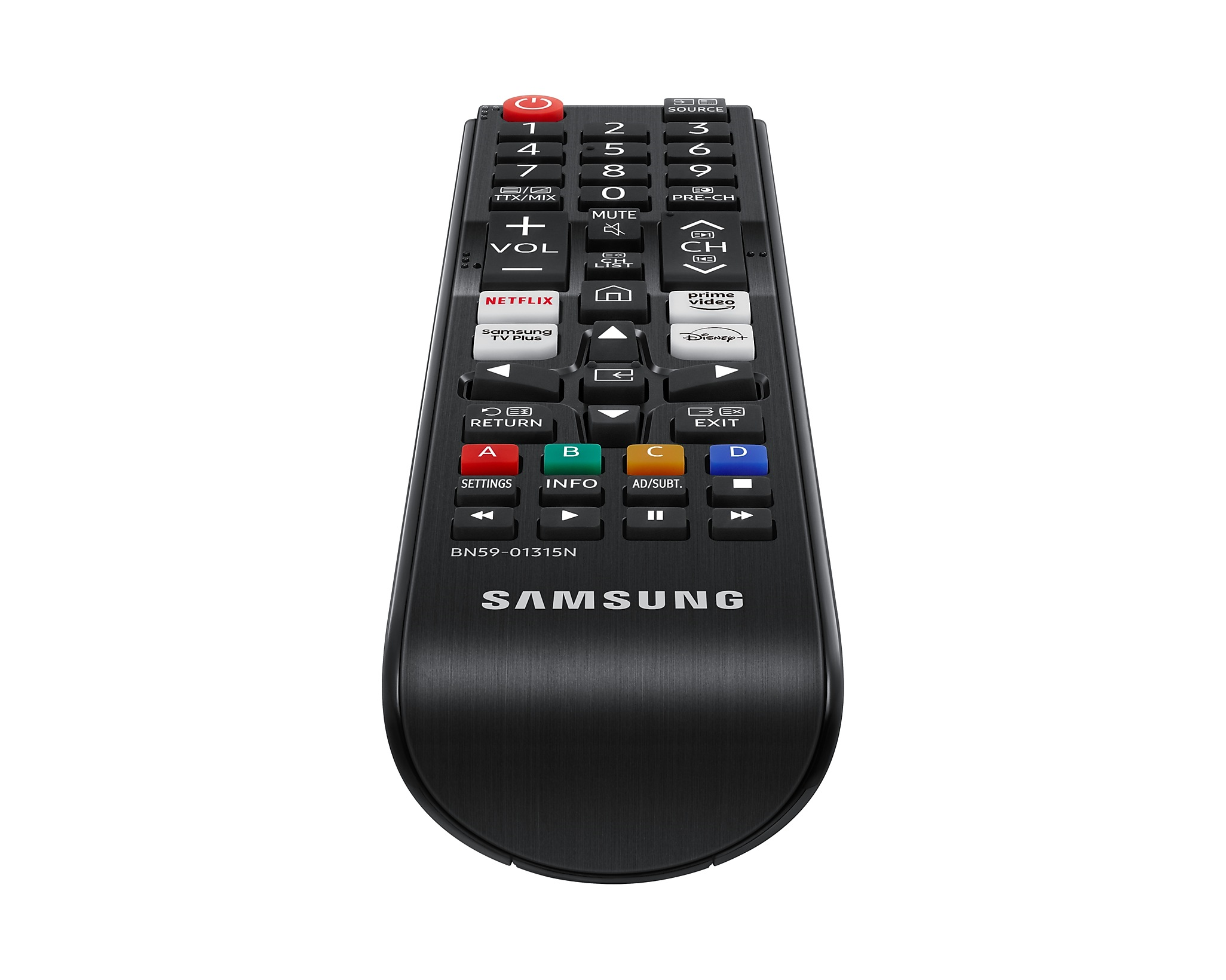 Samsung VG-TM1240AN/XC Fernbedienung (IR) mit komplettem Tastenfeld  (alle TVs ab 2012)