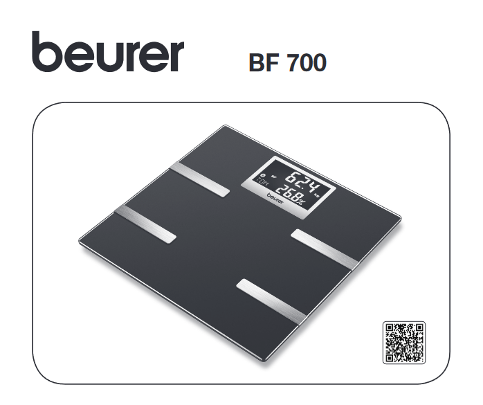 Beurer BF700 Diagnosewaage Bluetooth 