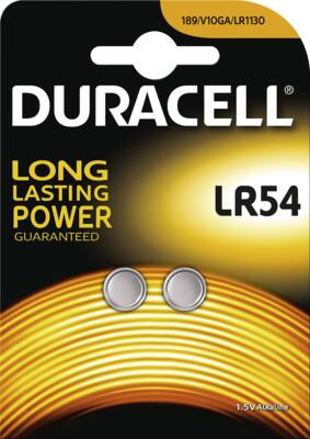 Duracell LR54 Alkaline-Elektronikbatterie