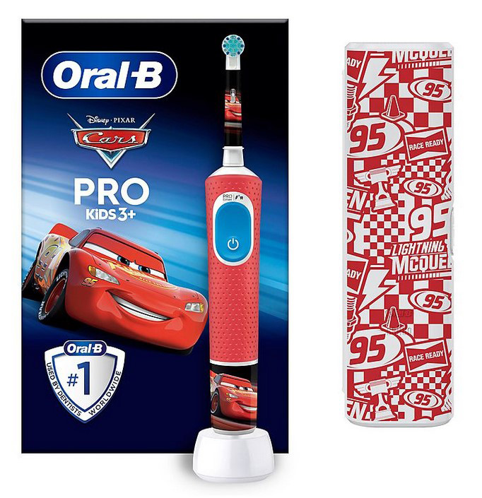 Oral-B Vitality Pro 103 Kids Zahnbürste Cars + Reiseetui 